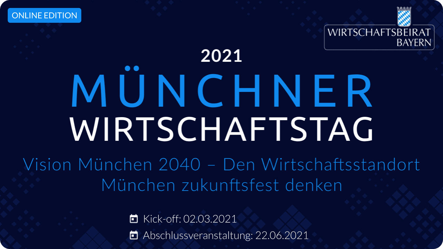 Banner Münchner Wirtschaftstag 2021